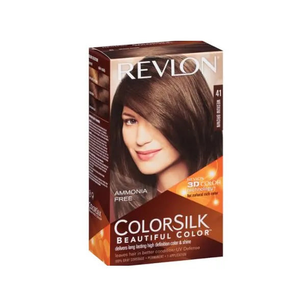 REVLON Colorsilk Haarfarbe Medium Brown ohne Ammoniak 113 ml
