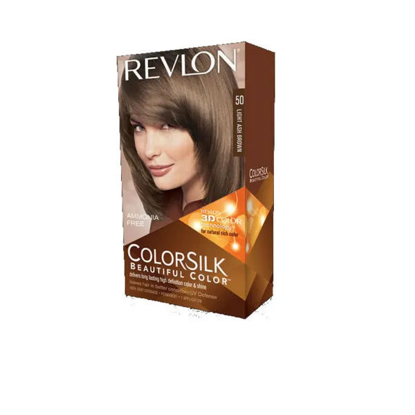 Revlon Colorsilk Ohne Ammoniak Haarfarbe 50 Light Ash Brown 134 ml