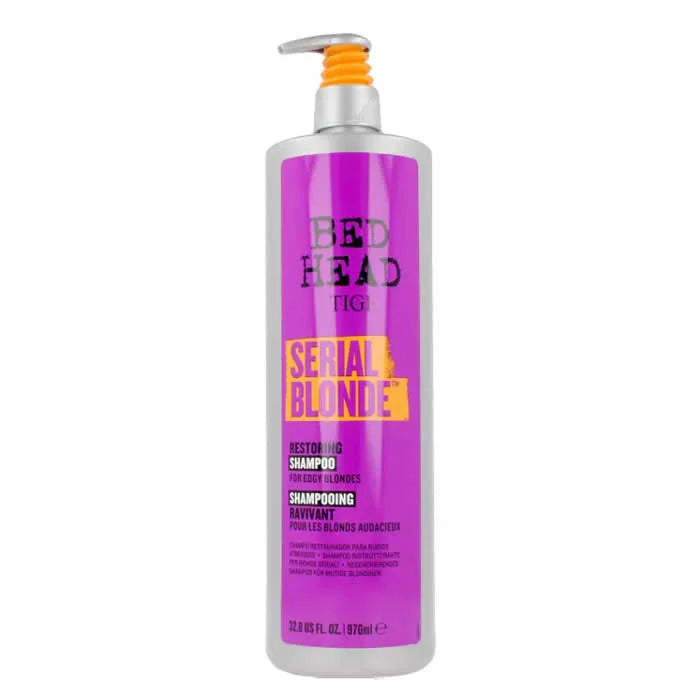TIGI Bed Head Serial Blonde Purple Restoring Shampoo 970ml