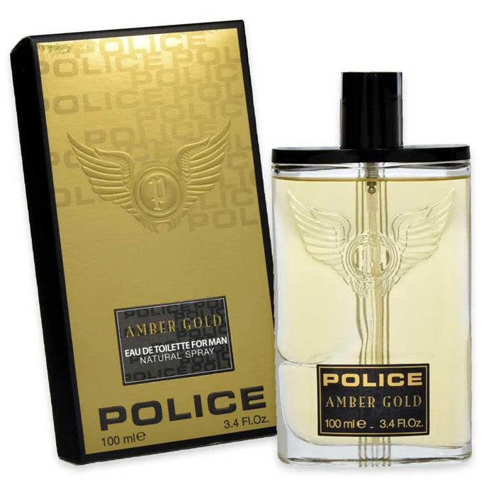 POLICE Amber Gold Eau De Toilette Spray 100ml