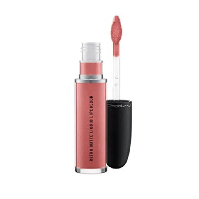 MAC Retro Matte Liquid Lipcolour Metallics Gemz & Roses 6 ml