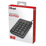 Numerische Tastatur Trust 22221 Schwarz