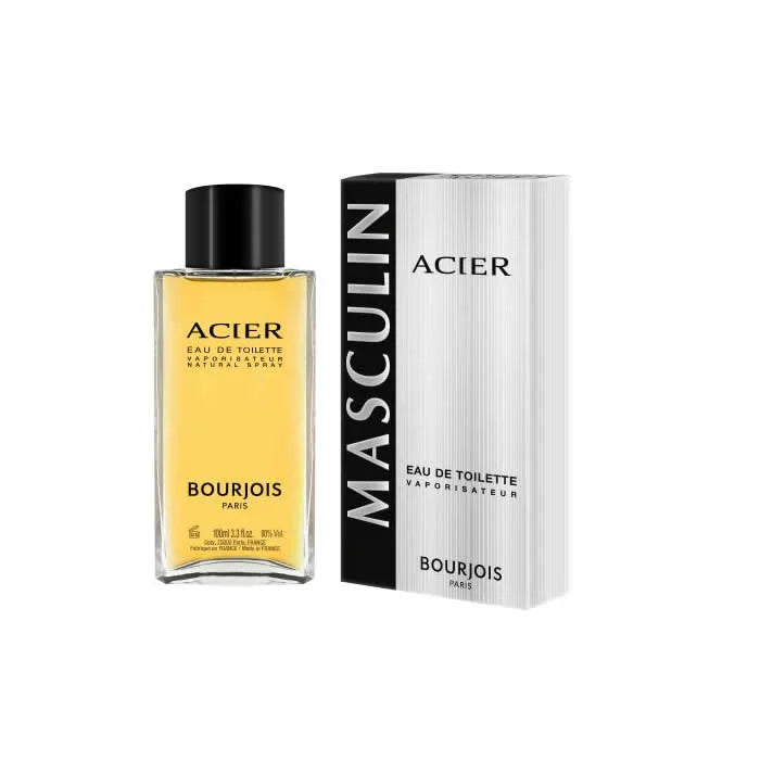 BOURJOIS Masculin Acier Eau de Toilette Spray 100 ml