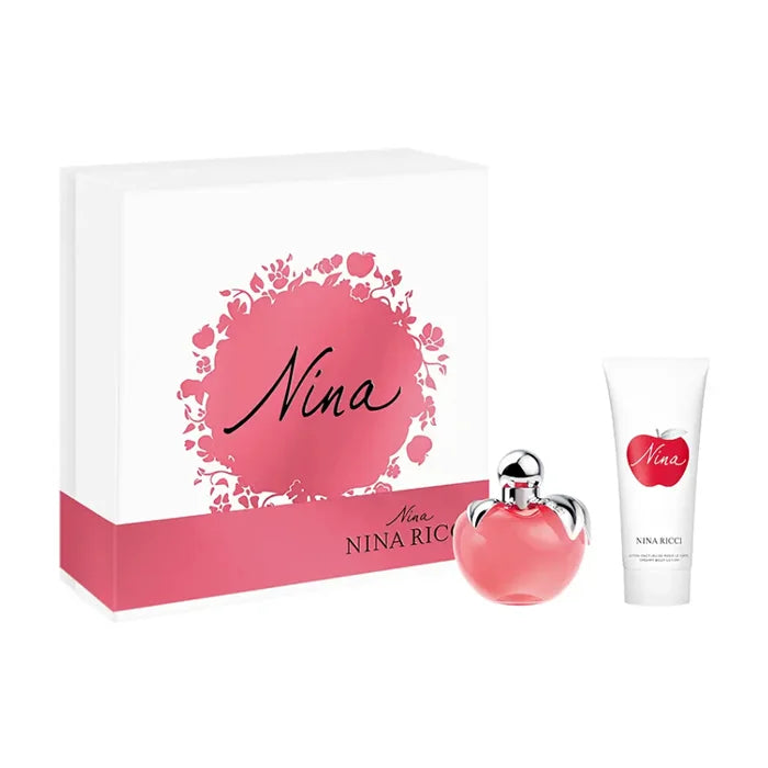 Nina Ricci Nina Eau De Toilette Spray 50ml Set 2 Artikel