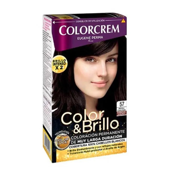 Eugene Perma Color & Shine 57 Schokoladenbraun Haarfarbe 100 ml