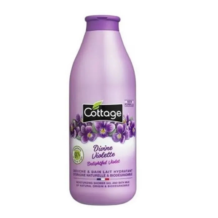 Cottage Violette Milk Shower Gel 750ml