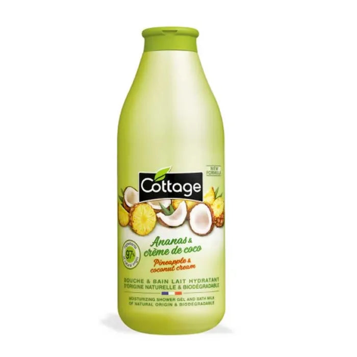 COTTAGE Pineapple & Coconut Cream Milk Duschgel 750ml