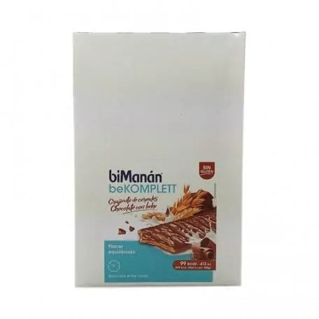BIMANÁN Glutenfreie Cereal Crisp Riegel Schokoladenmilch 20er Pack