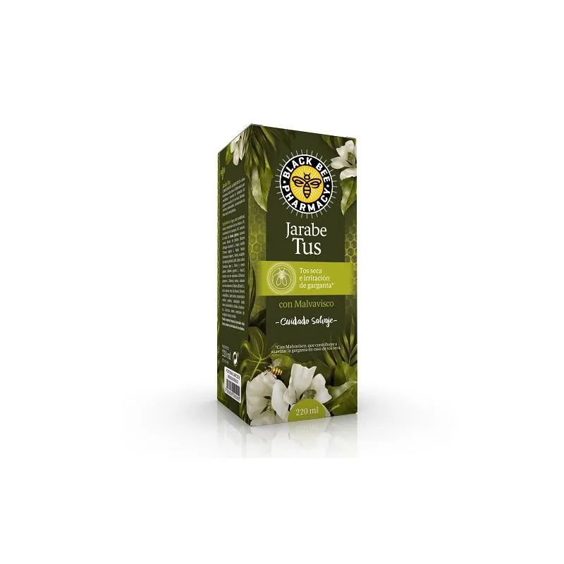 BLACK BEE Jarabe 220ml Glasflasche