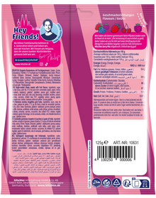 Hitschies Berry Mix 125g Kaubonbon mit Waldfrucht- und Beerengeschmack – Detailansicht