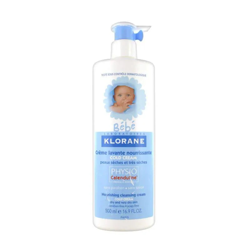 Klorane Baby Reinigungssahne 500 ml Flasche