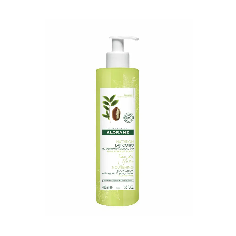 KLORANE Stimulierende Yuzu Wasser Körpermilch 400ml