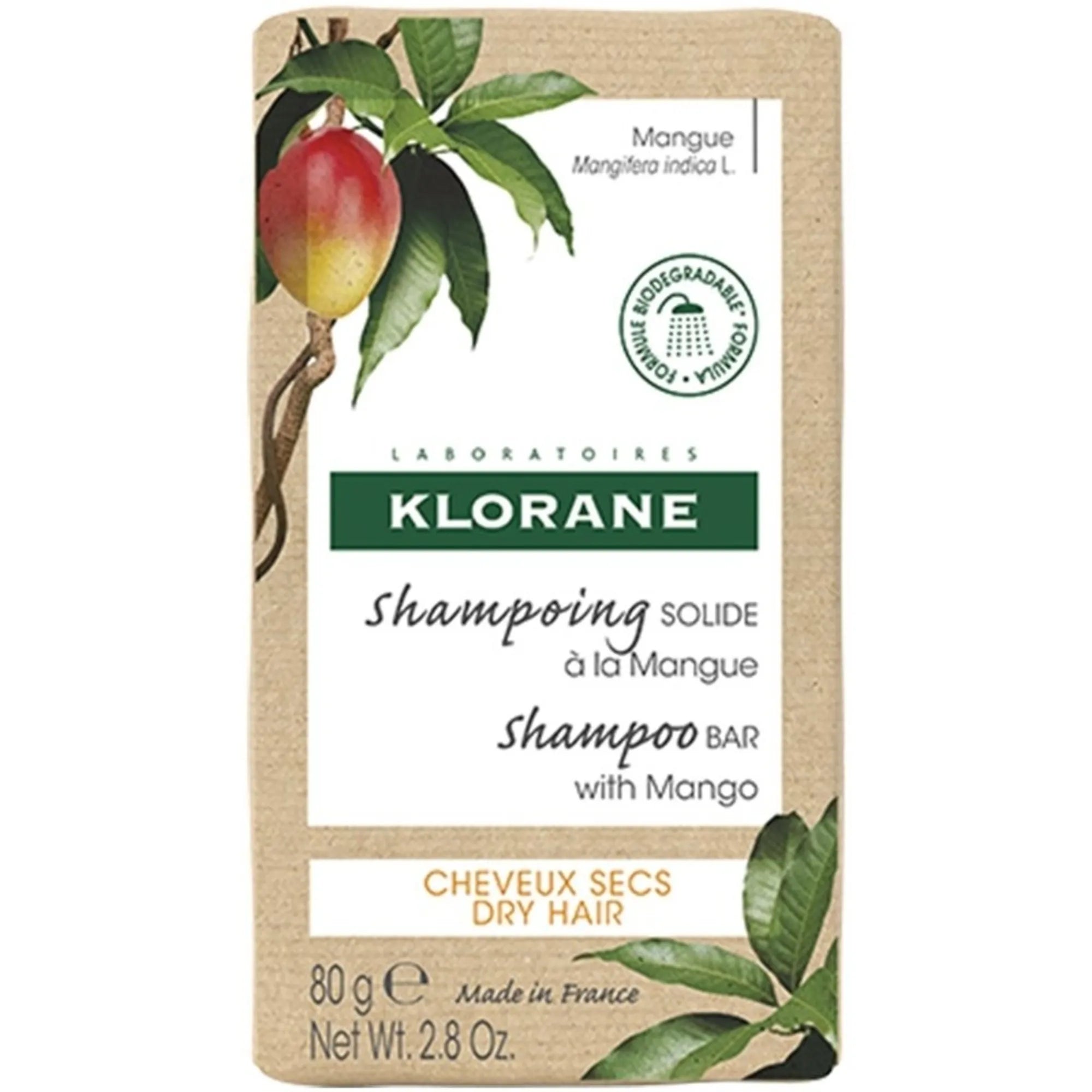 Klorane Mango Festes Shampoo 80 g
