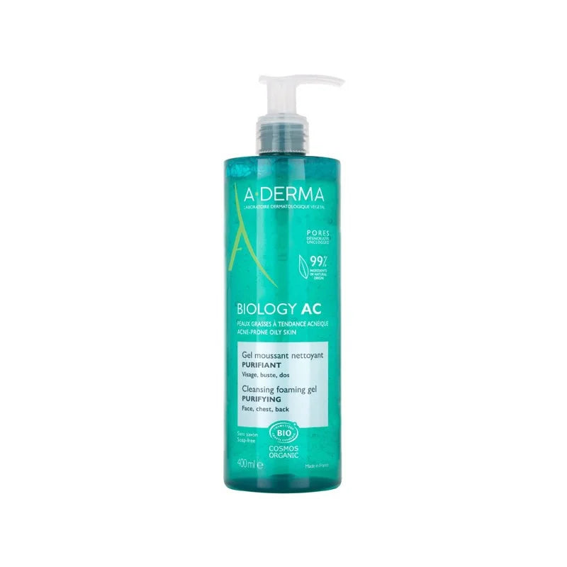 A-Derma Purifying Reinigungsgel Biology AC 400ml