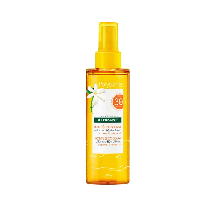 KLORANE Polysianes Solar Dry Oil SPF30 200ml