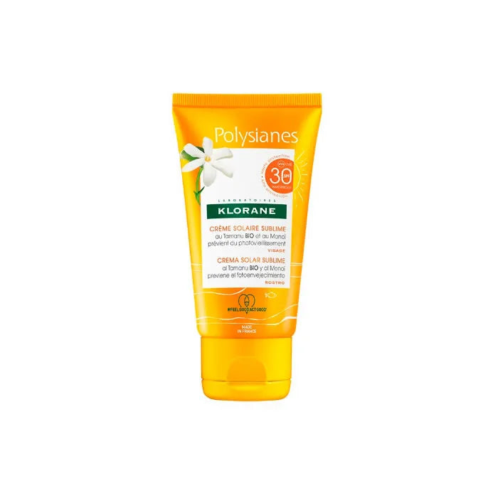 Klorane Polysianes Sublime Face Sun Cream SPF30 50ml