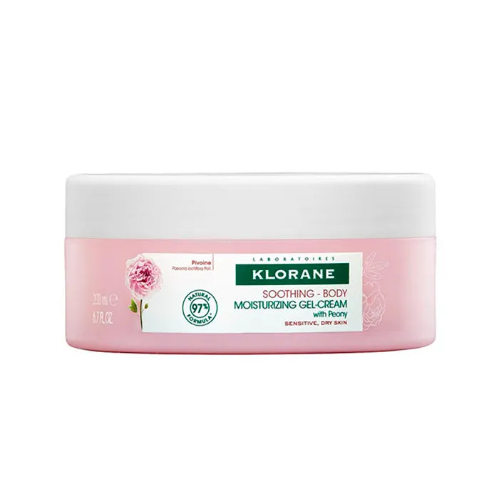 Klorane Pfingstrose Feuchtigkeitsspendende Gel-Creme 200 ml