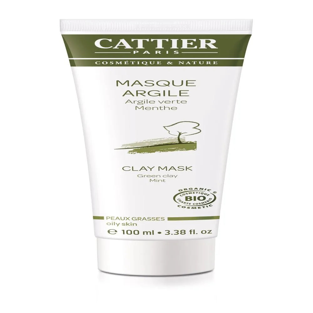 Cattier Paris Grün Tonerde Maske 100ml