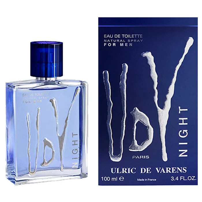 Ulric De Varens Night For Men Eau de Toilette Spray 100 ml Flasche