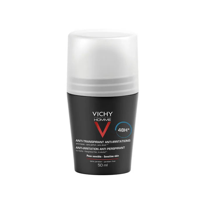 Vichy Homme Roll On Deodorant für empfindliche Haut 50ml