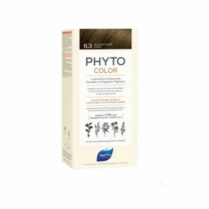 Phyto Hair Colour By Phytocolor 6.3 Dark Golden Blonde 180g