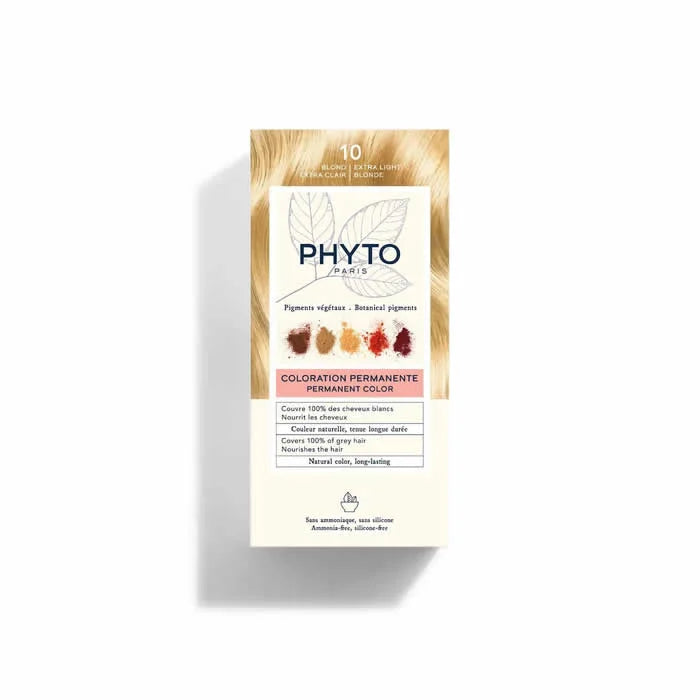PHYTO PARIS Phyto Hair Colour 10 Extra Light Blonde 180g Verpackung
