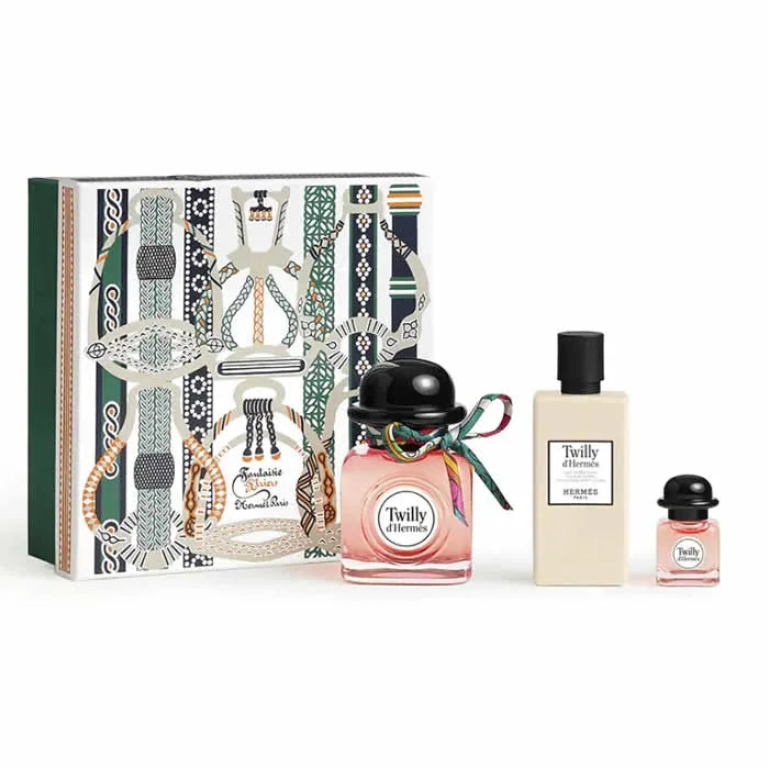 HERMÈS Twilly Eau de Parfum Spray 85 ml Set 3 Stück