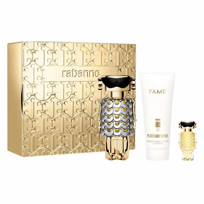 Paco Rabanne Fame Eau De Parfum Spray 80ml Set 3 Artikel