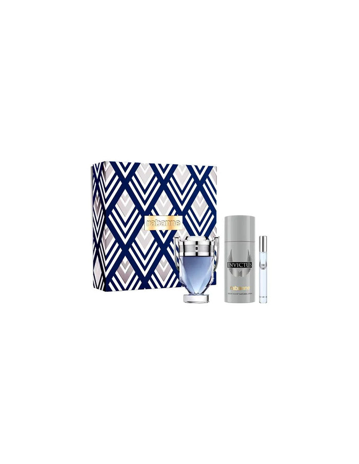 Paco Rabanne Invictus Geschenkset 3-teilig
