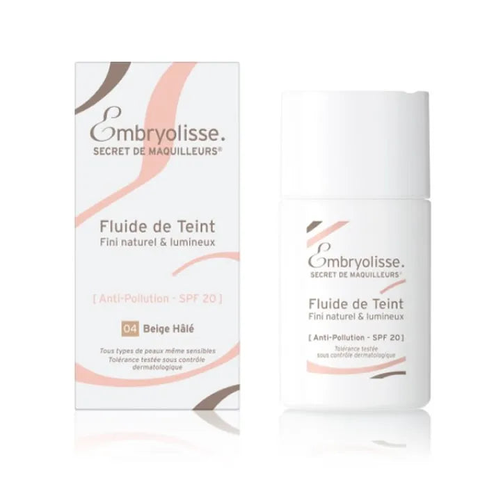 EMBRYOLISSE Fluid De Teint SPF20 Beige Hâlé