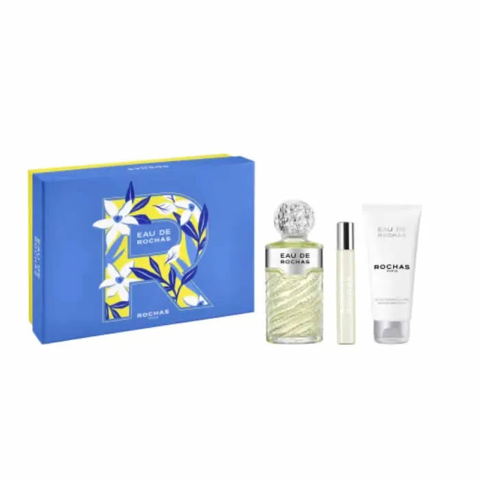 Rochas Eau De Rochas Eau De Toilette Spray 100ml Set 3 Artikel