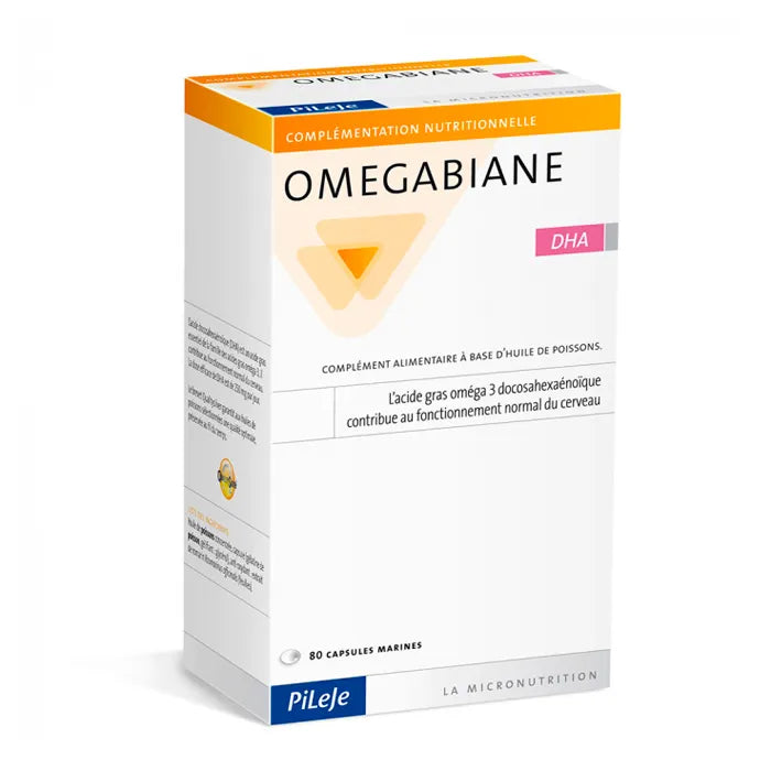 Pileje Omegabiane Dha 80 Kapseln