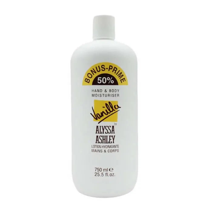 Alyssa Ashley Vanilla Hand and Body Moisturizer 750ml