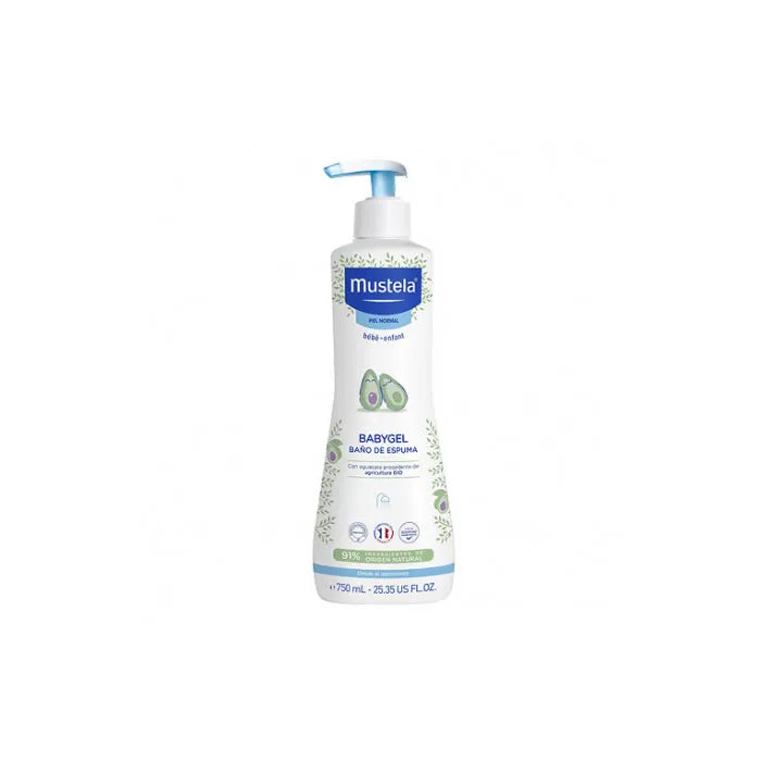 Mustela Babygel Bubble Bath 750ml mildes Schaumbad