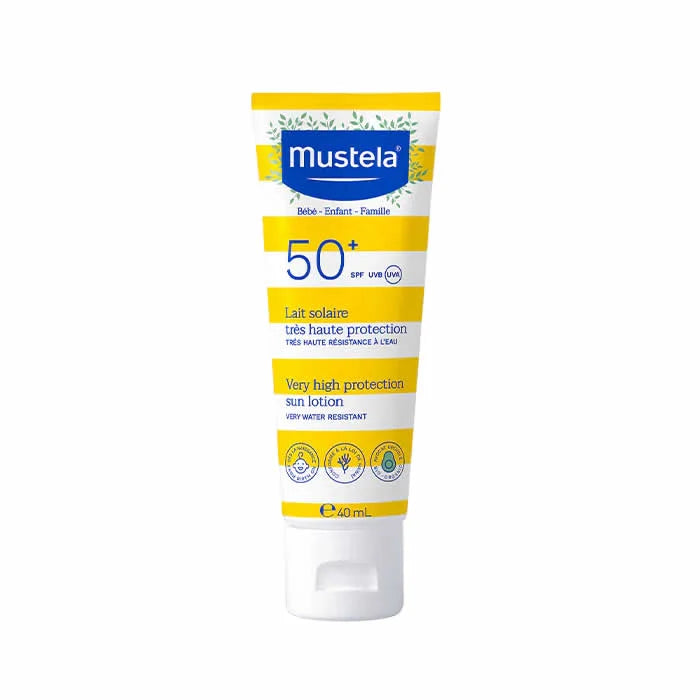 Mustela Baby Spf50+ Sehr Hohen Schutz Gesicht 40ml