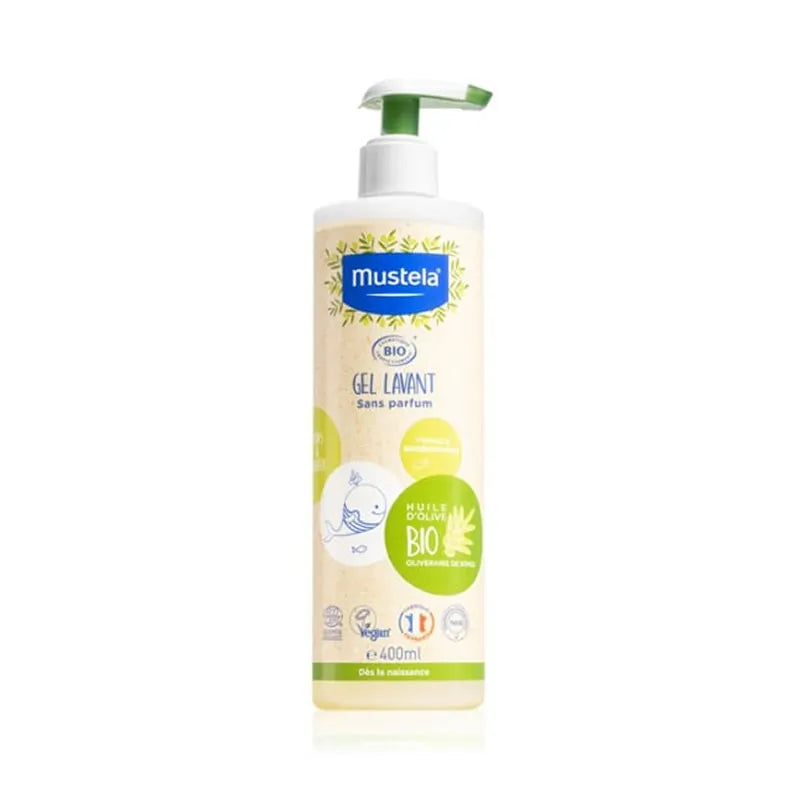 Mustela Bio-Shampoo-Gel Mit Spender 400ml