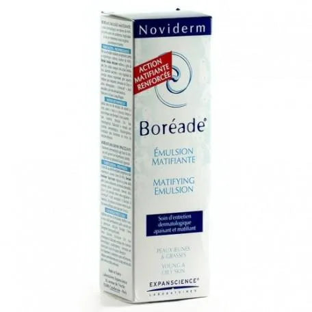 NOVIDERM Boreade Emulsion Seborreguladora Matifiant 40ml