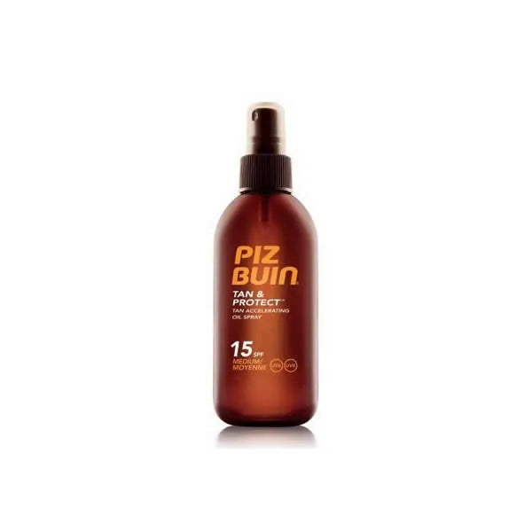 Piz Buin Tan And Protect Bräunungsöl Spray SPF 15 150ml