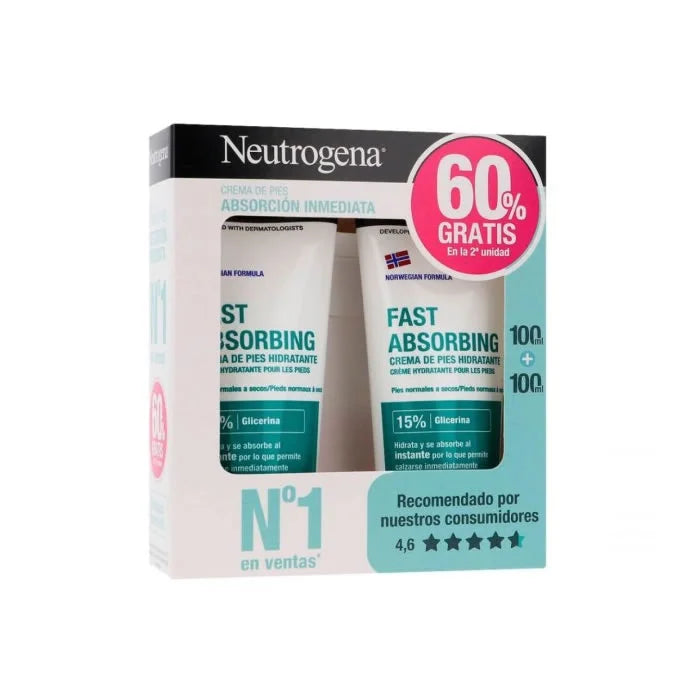 Neutrogena Fusscreme 2x100ml