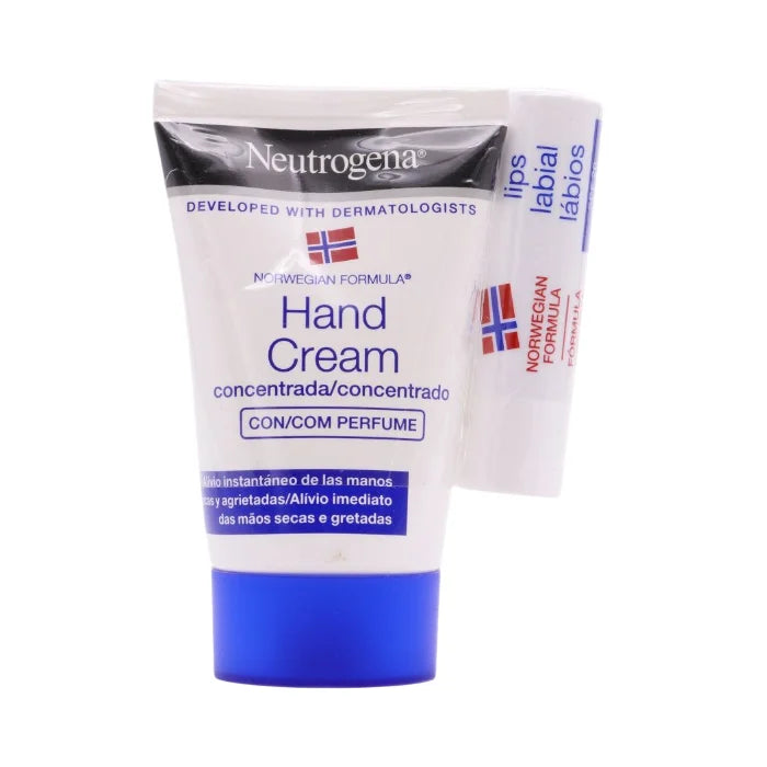 Neutrogena Concentrated Hand Cream 50ml mit Lip Balm