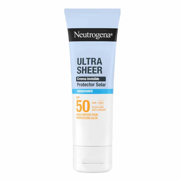 Neutrogena Ultra Sheer Invisible Cream Sunscreen Moisturizing Spf50 50ml