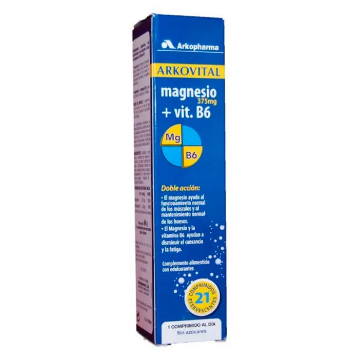 ARKOPHARMA Arkovital Magnesium 375mg Brausetabletten 21 Stück