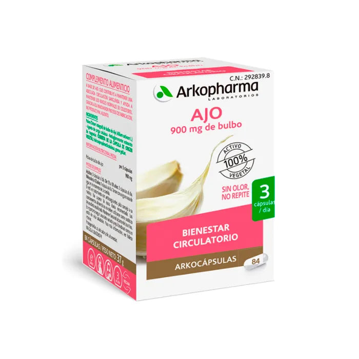 Arkopharma Arkocapsulas Ajo 84 Kapseln