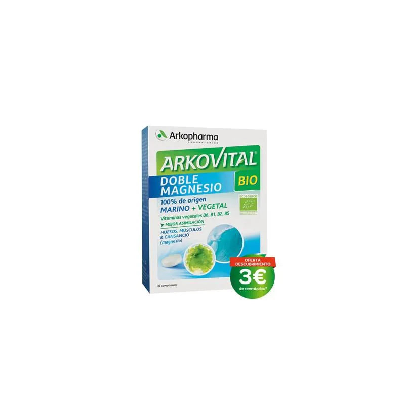 ARKOPHARMA Arkovital Double Magnesium Bio 30 Tabletten