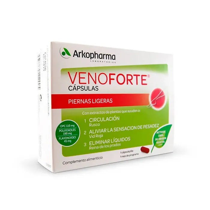 Arkopharma Venoforte 30 Kapseln