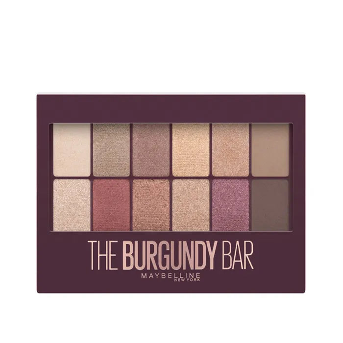 Maybelline The Burgundy Bar Lidschattenpalette 04 Burgundy