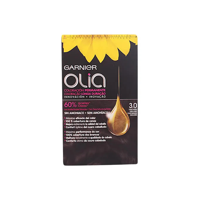 Garnier Olia Permanent Coloration 3,0 Dunkelbraun