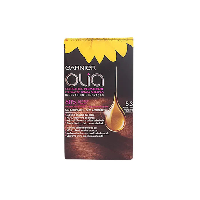 Garnier Olia Permanent Haarfarbe 5,3 Capuccino