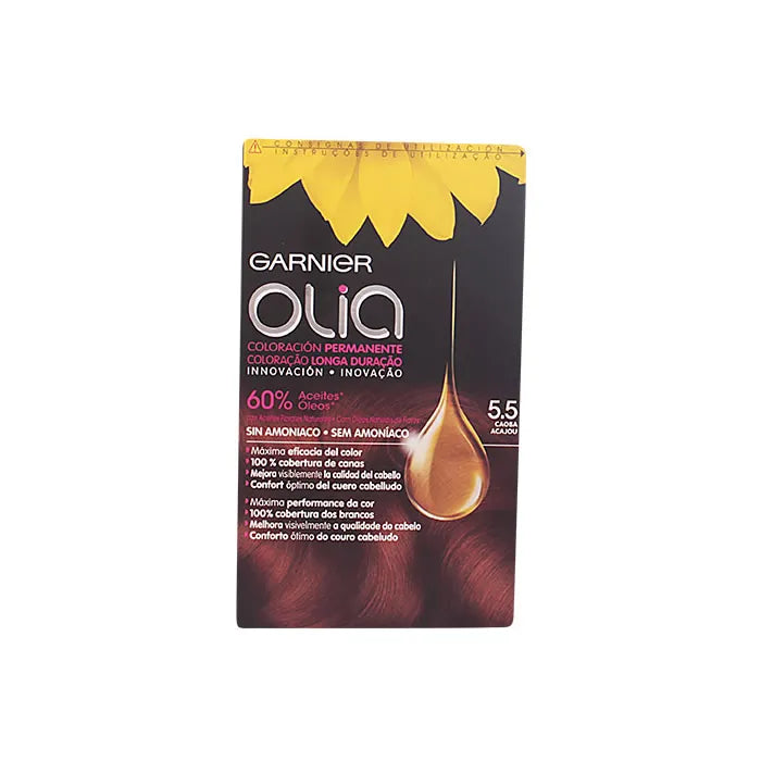 Garnier Olia Permanent Coloring 5,5 Mahagoni