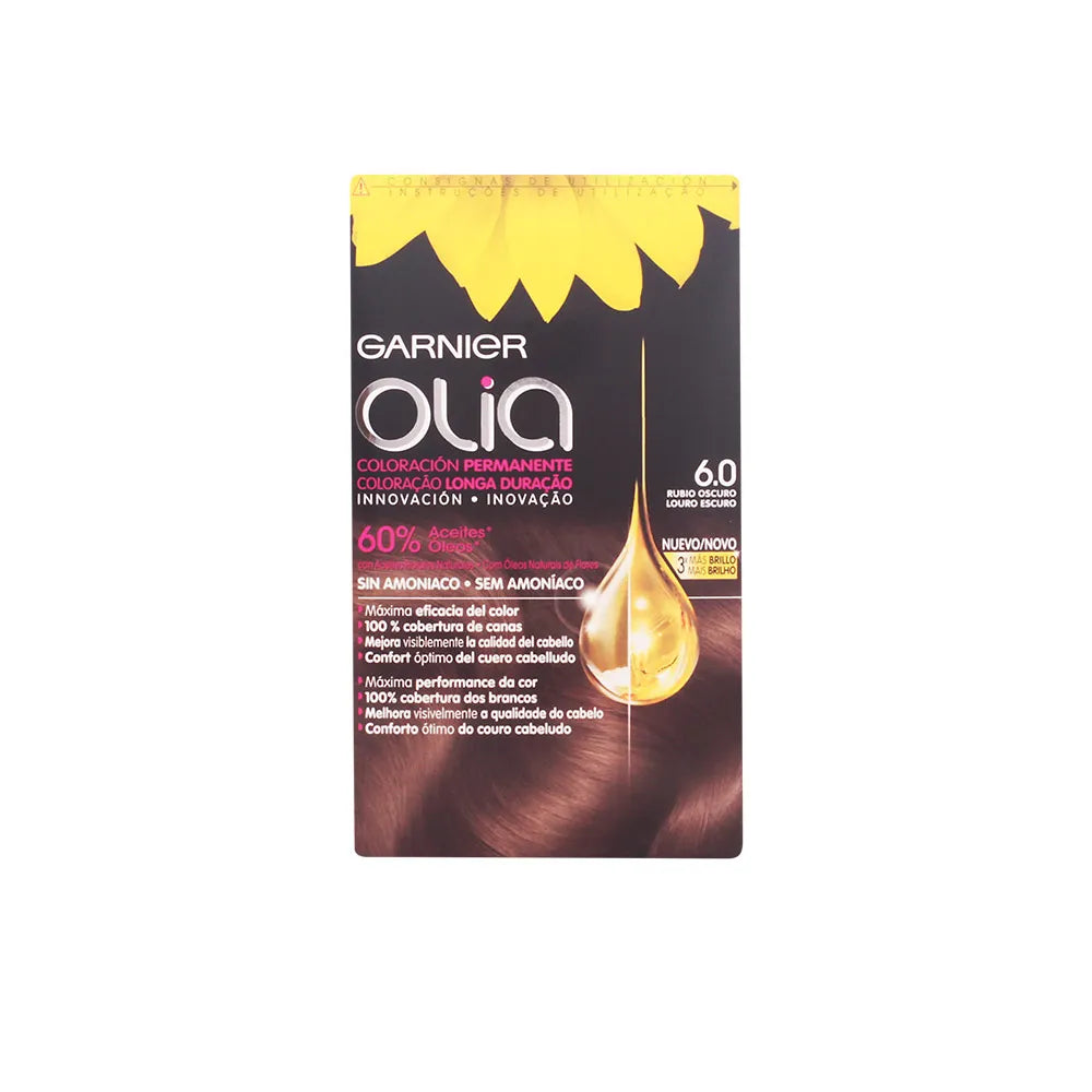 Garnier Olia Permanent Coloring 6.0 Dunkelblond